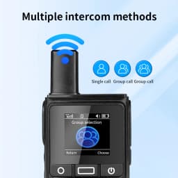Lenovo 5000KM Global Walkie Talkie Long Rang Global PPT Walkie-Talkie with SIM Card LIFE TIME Free Transnational POC Radio