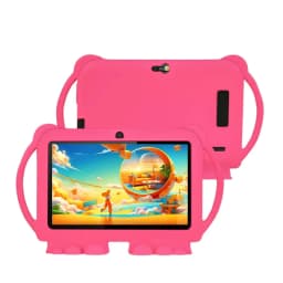 2026 New 7 Inch Kids Tablet with Cartoon Proof Case 5G WiFi Google Learning Education Tablet PC 4GB RAM 64GB ROM 4000mAh