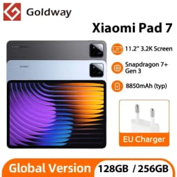 Xiaomi Pad 7 Global Version Mi Tablet PC 128GB 256GB Snapdragon 7+ Gen 3 3.2K 144Hz Screen 8MP 13MP Camera 8850mAh 45W Charging