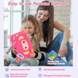 2026 Hot Sales 7 Inch Cartoon Kids Tablets Quad Core Android 13.0 System, 4GB+64GB Memory, WiFi Bluetooth Type-C Tablet 4000mAh