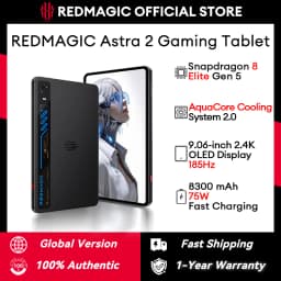 Global Version Redmagic Astra 2 Gaming Tablet Snapdragon 8 Gen 5 Ultimate Edition OLED 9.06" 185Hz 2400*1504 13MP 12016mm² VC