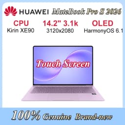 2026 Laptop HUAWEI MateBook Pro S CPU Kirin XE90 14.2-inch 3.1K OLED 3120*2080 HarmonyOS 6.1
