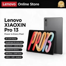 Lenovo Original Xiaoxin Pad Pro 13'' 144Hz 3.5K Screen TB376FC Snapdragon 8s 128GB 256GB Rom 10200mAh Battery Tablet PC