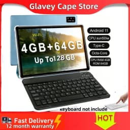 10.1 Inch T10 Android 11 Tablet PC CPU RAM 4GB ROM 64GB S22 Sun50iw Processor, Cortex-A53 Dual Camera Type-C Octa-Core