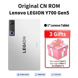 Lenovo Legion Y700 gen 5 Gaming Tablet Snapdragon 8 Elite Gen 5 8.8" 3K 165Hz Screen 9000mAh 68W Charging Android TB323FU
