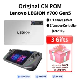 Lenovo Legion Y700 gen 5 Gaming Tablet Snapdragon 8 Elite Gen 5 8.8" 3K 165Hz Screen 9000mAh 68W Charging Android TB323FU