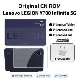 Original Lenovo Legion Y700 Wuji Gaming Tablet 8.4" 2560*1600 OLED 7470mAh 68W Fast Charge 5G SIM Call Tablet PC 50MP RGB Halo