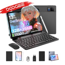 DOOGEE Android 16 U13 2 in 1 Tablet PC 13 inch 32GB(6 + 26) 256GB Gemini AI mAh Battery Widevine L1 stand Tablet PC New