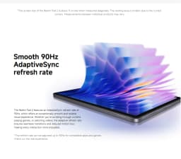 Xiaomi Redmi Pad 2 Wifi, 11 Inches, 90 Hz, Mediatek Helio G100-Ultra, 8Mp Camera, 9000 Mah