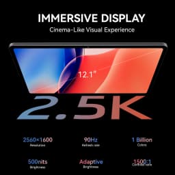 ALLDOCUBE iPlay 70 Pad Pro 12.1'' 2.5K 90Hz Dsiplay MTK G100 16GB RAM 128GB ROM 10000mAh 4G LTE Android 16 Tablet
