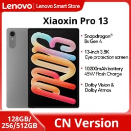 Lenovo Xiaoxin Pro 13 Tablet 13'' 3.5K 144Hz Diplay Original CN version 10200mAh Snapdragon 8s Gen 4 CPU WIFI 7 AI Pad PC