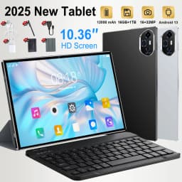 Android 13.0 10.36 Inch Tablet Pc Google Play 10 Core Dual Cameras Dual SIM 5G Phone Call Tablets Bluetooth Wifi 16GB + 1TB ROM