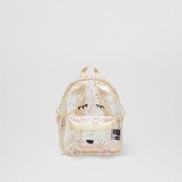 Summer New Sequins Glittering Bunny Shape Transparent Backpack Shopping Glitter Cute Ladies Shoulder Bag
