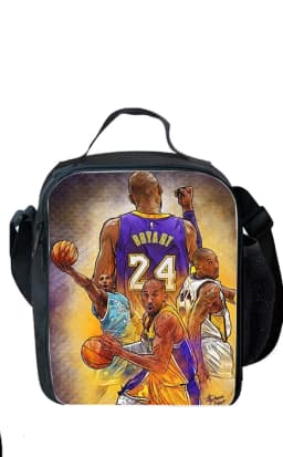 Basketball K-Kobe B-Bryant Child School Backpack 1/3PCS with Lunch Bags ,Pencil Bags School Bags for Boys Girls Best Gift
