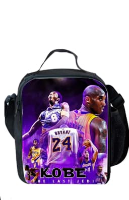 Basketball K-Kobe B-Bryant Child School Backpack 1/3PCS with Lunch Bags ,Pencil Bags School Bags for Boys Girls Best Gift
