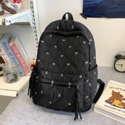 New Large Capacity Children's School Backpack Lightweight Bow Students Schoolbag School Bags Boys Girls Tutoring Bag Laptop Bag