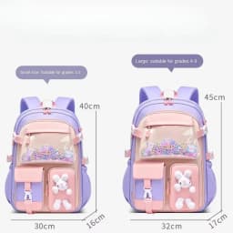 2025 Primary School Girls' Schoolbag Kawaii Lightweight Children's Bag Waterproof Bags Colorful Travel Backpack Mochilas Gifts