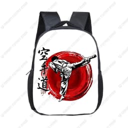12 Inches Cool Martial Art Judo Taekwondo / Karate / Aikido Backpack Children School Bags Boy Girl Kid Kindergarten Toddler Bag