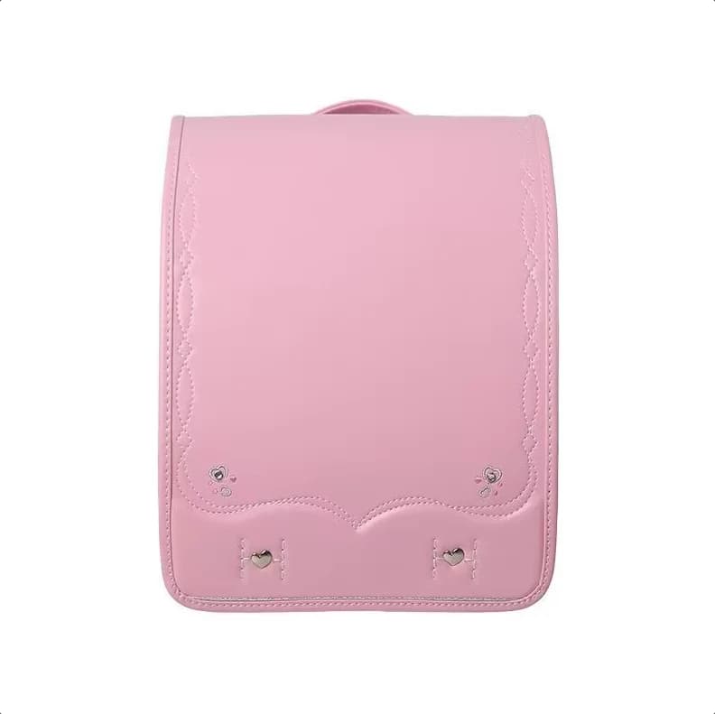 Girls Randoseru backpack PU leather Japanese school bags girls automatic lock Waterpoor PU leather schoolbag Randoseru bacpack