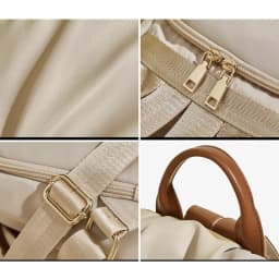 FOXER Fabric Backpack For Women 2026 Fashion Top-handle Girl's Shoulder Schoolbag Purses For College Students Gifts