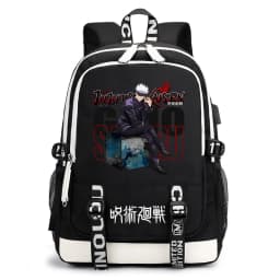 Jujutsu Kaisen Print Student Backpack Casual Anime Daypack for Boys Girls School Bag Lightweight