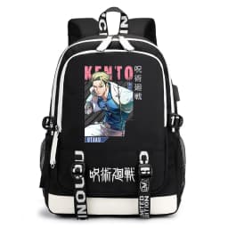 Jujutsu Kaisen Print Student Backpack Casual Anime Daypack for Boys Girls School Bag Lightweight