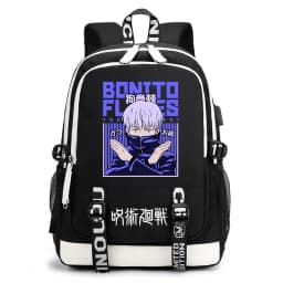 Jujutsu Kaisen Print Student Backpack Casual Anime Daypack for Boys Girls School Bag Lightweight