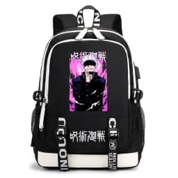 Jujutsu Kaisen Print Student Backpack Casual Anime Daypack for Boys Girls School Bag Lightweight