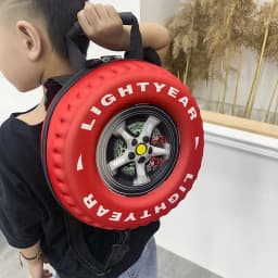 2025 New Korean Style Children's Schoolbag EVA Tire Fashionable Shape Kindergarten Schoolbag Boy's Backpack
