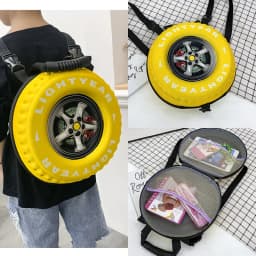 2025 New Korean Style Children's Schoolbag EVA Tire Fashionable Shape Kindergarten Schoolbag Boy's Backpack