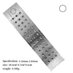 Tungsten Carbide Wire Drawplates Round Shape Wire Drawplate Jewelry Making Tools Jewelry Tools Gold and Silver Wire Drawing