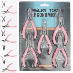 Stainless Steel Needle Nose Pliers Jewelry Pliers Tools & Equipment Kits Cutting Wire Pliers for DIY Jewelery Making Accessories