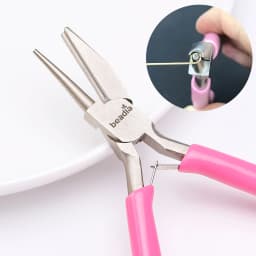 Professional Jewelry Pliers Beading Pliers Jewelry Repair Pliers Wire Wrapping Tool Craft Supplies for DIY Jewelry Making and Cr
