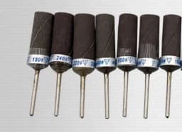 5Pcs Cylinder Sandpaper Rod Sanding Belt Sandpaper Grinding Polishing Wheel Electric Drill Accessories With 2.35mm Mandrel
