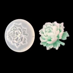 4Pcs Flower Epoxy Resin Mold Kits Camellia Rose Turnsole Silicone Mold Jewelry Making Charms DIY Silica Molds Crafts