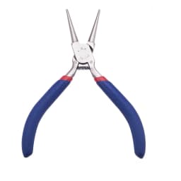 Pandahall Jewelry Pliers Stainless Steel Short Chain-Nose Pliers Jewelry Making Tools 125x53mm