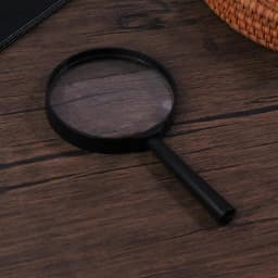 1 Piece Reading Glass Lens Magnifier 40/50/60/75/90/100mm Hand Held 5X Magnifying Loupe
