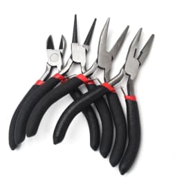 3-4Pcs Jewelry Pliers Set, Carbon Steel Cutting Pliers,Chain-Nose Pliers,Round Nose Plier For Jewelry DIY Making tool