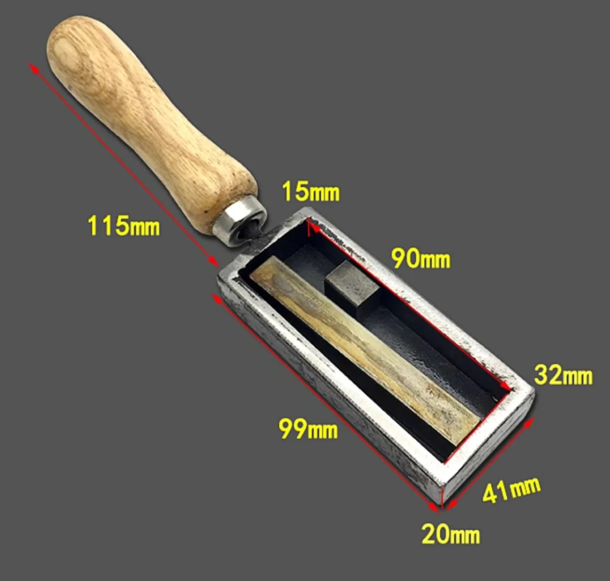 Gold Silver Melting Mold Metal Casting Molds Smelting Tool Jewelry Designing Accessories Professional Smithing Tool Casting Mold