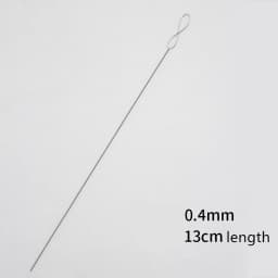 2Pcs/Lot Stainless Steel Big Eye Beading Needles Easy Thread String Cord Pins For Beads and Pearls DIY Jewellry Making Tools