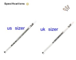 UK USA British American European Standard Measurement Belt Bracelet Rings Sizer Finger Size Screening Jewellery Tool Custom Logo