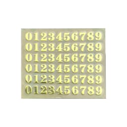 Gold/Silver Alphabet Glitter Epoxy Resin Metal Decorative Stickers English Letters Numbers UV Epoxy Resin Fillings Filler