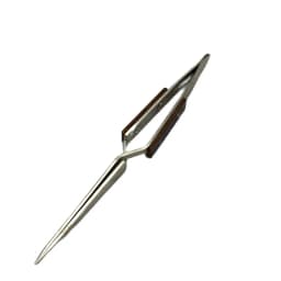 1 Piece Stainless Steel Welding Clamp Serrated Jaw Cross Locking Soldering Tweezers for Jewelry Making Gold Smith Precision Tool