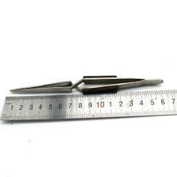 1 Piece Stainless Steel Welding Clamp Serrated Jaw Cross Locking Soldering Tweezers for Jewelry Making Gold Smith Precision Tool