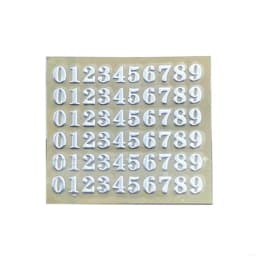 Letter Stickers Number Metal Stickers Combination Word Stickers Art Sticker