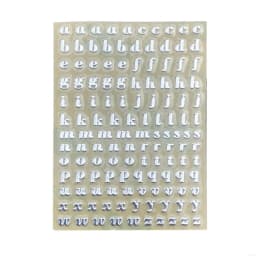 Letter Stickers Number Metal Stickers Combination Word Stickers Art Sticker