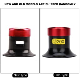 20X Watch Loupe Monocular Watch Repair Magnifier Magnifying Glass Sapphire Mirror Lens Jewelry Watch Repair Tool for Watchmaker