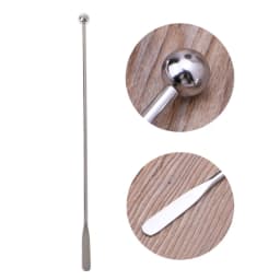5Pcs 7.5" Stainless Steel Reusable Epoxy Resin Mixing Sticks Resin Tools Coffee Beverage Drink Stirring Stirrers Tools