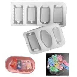 Candy Bag Resin Shaker Molds,Silicone Quicksand Mould Resin Shaker Molds Resin Epoxy Casting Shaker Mould for DIY Crafts