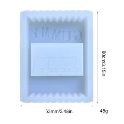 Candy Bag Resin Shaker Molds,Silicone Quicksand Mould Resin Shaker Molds Resin Epoxy Casting Shaker Mould for DIY Crafts